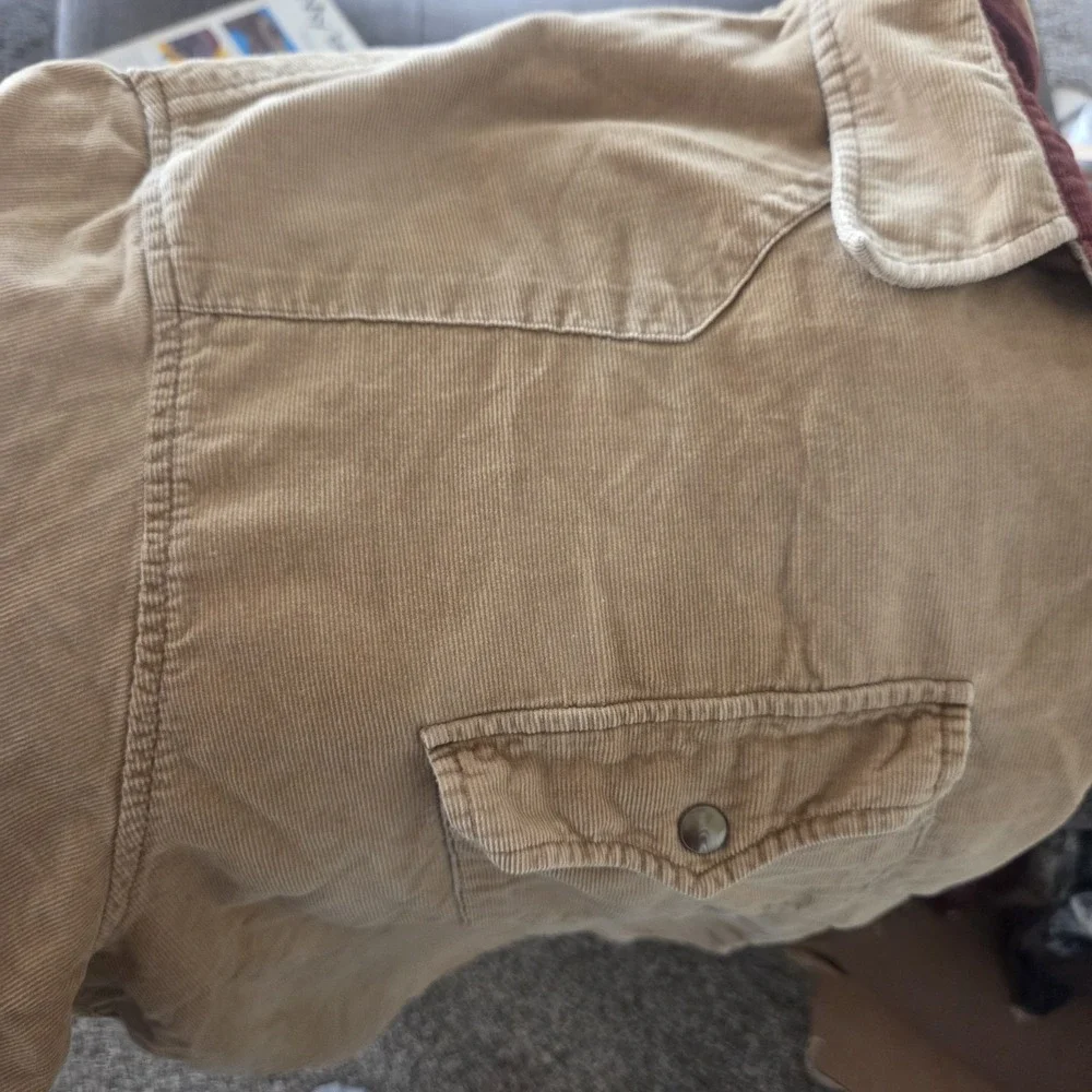 Vintage Clearwater Hunting Chore Jacket XXL Brown 90s USA Corduroy Lined Oversiz